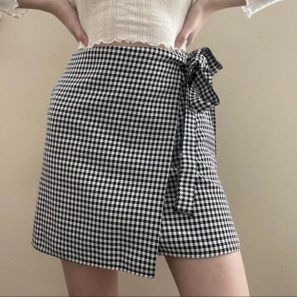 HOT Mini Skirt Wrap Midi Skirt Nasty Gal Nasty Gal Skirts Nasty Gal